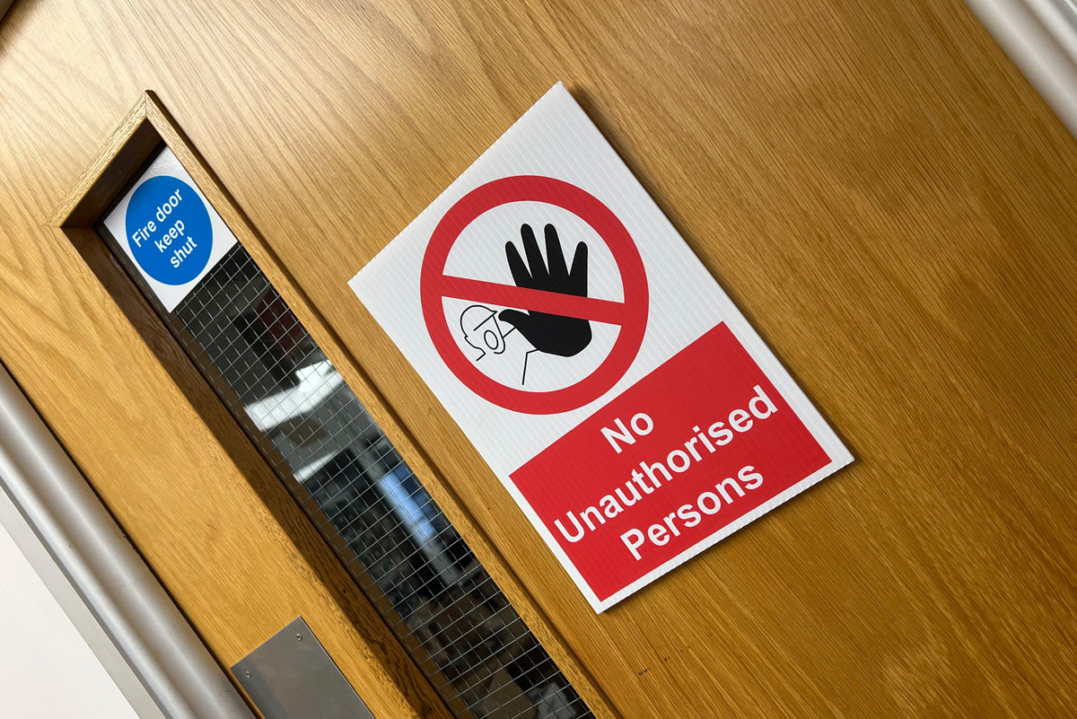 Health and safety signage in the workplace – Quick Signs 4 U