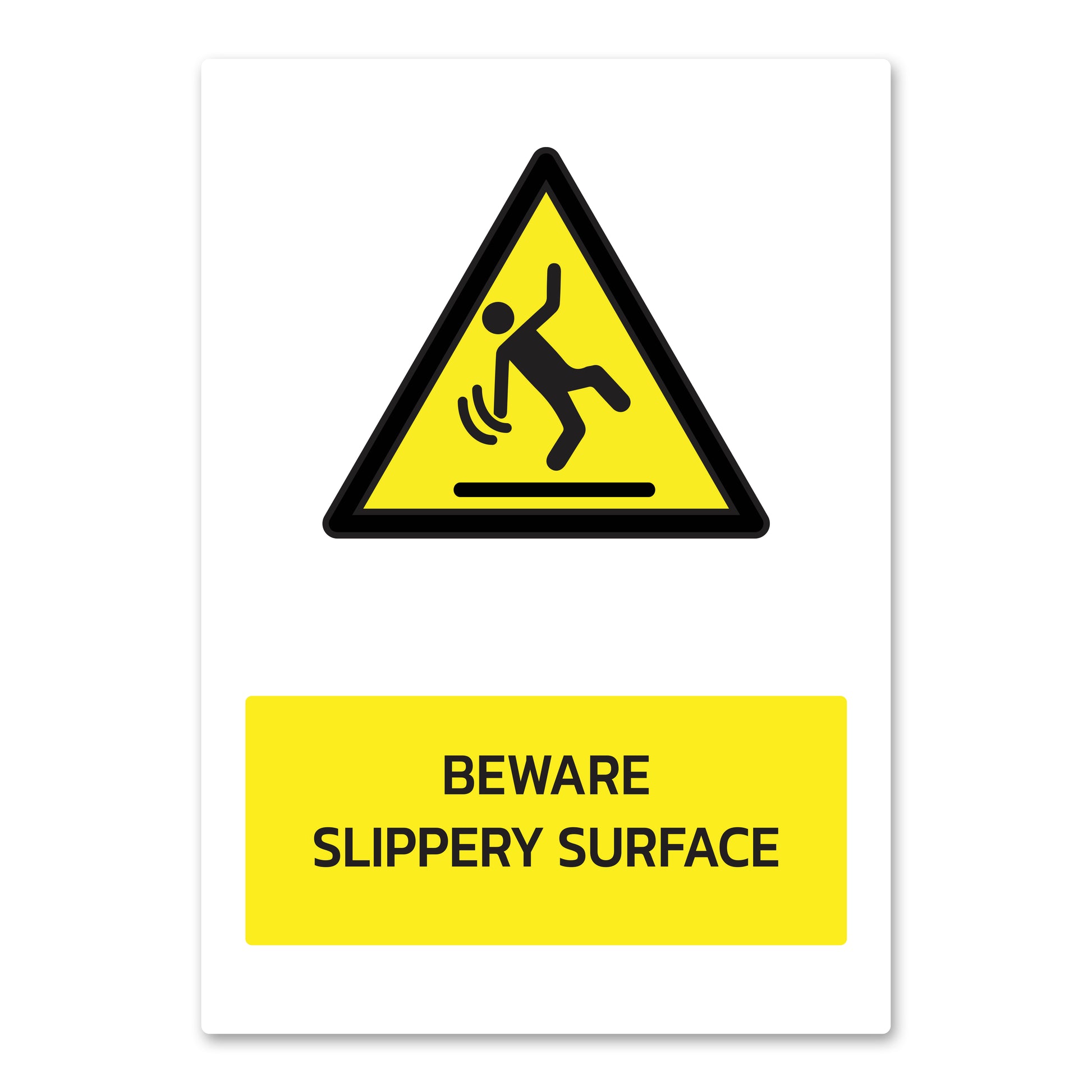 Beware Slippery Surface Health And Safety Sign From QuickSigns4U