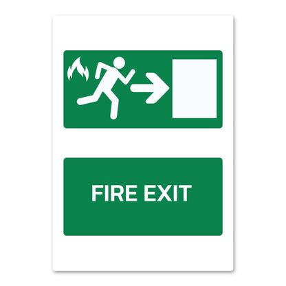 Fire Exit Health And Safety Sign From QuickSigns4U