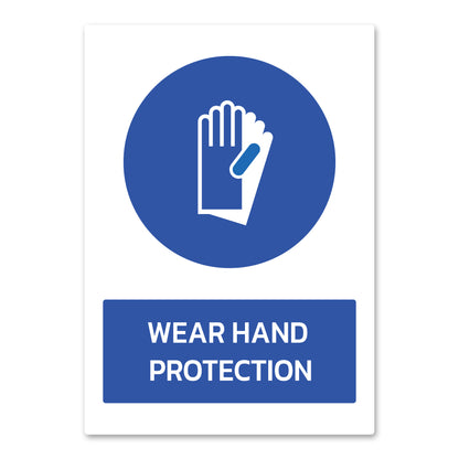 Wear Hand Protection Health And Safety Sign From QuickSigns4U