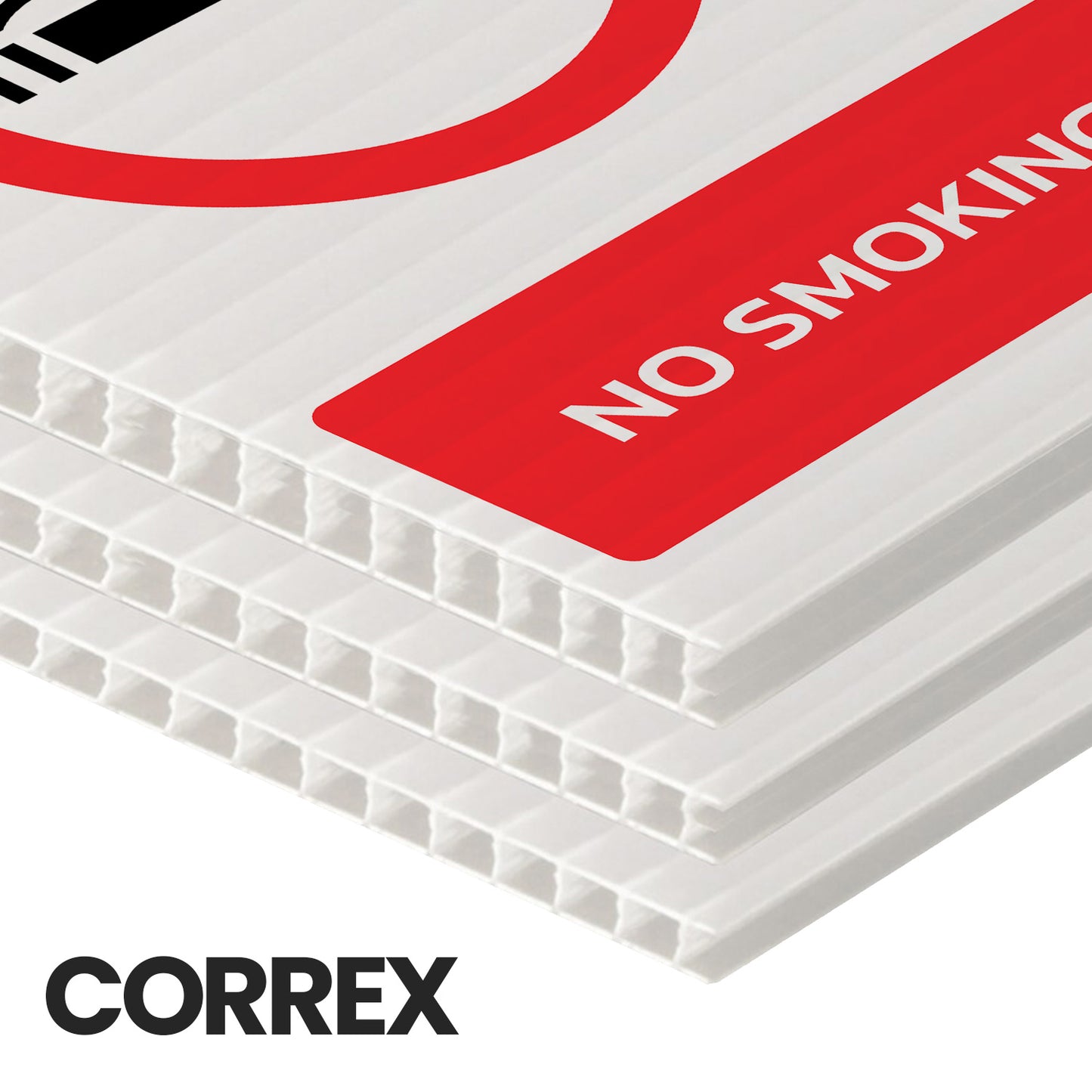 Correx No Smoking Health And Safety Sign From QuickSigns4U