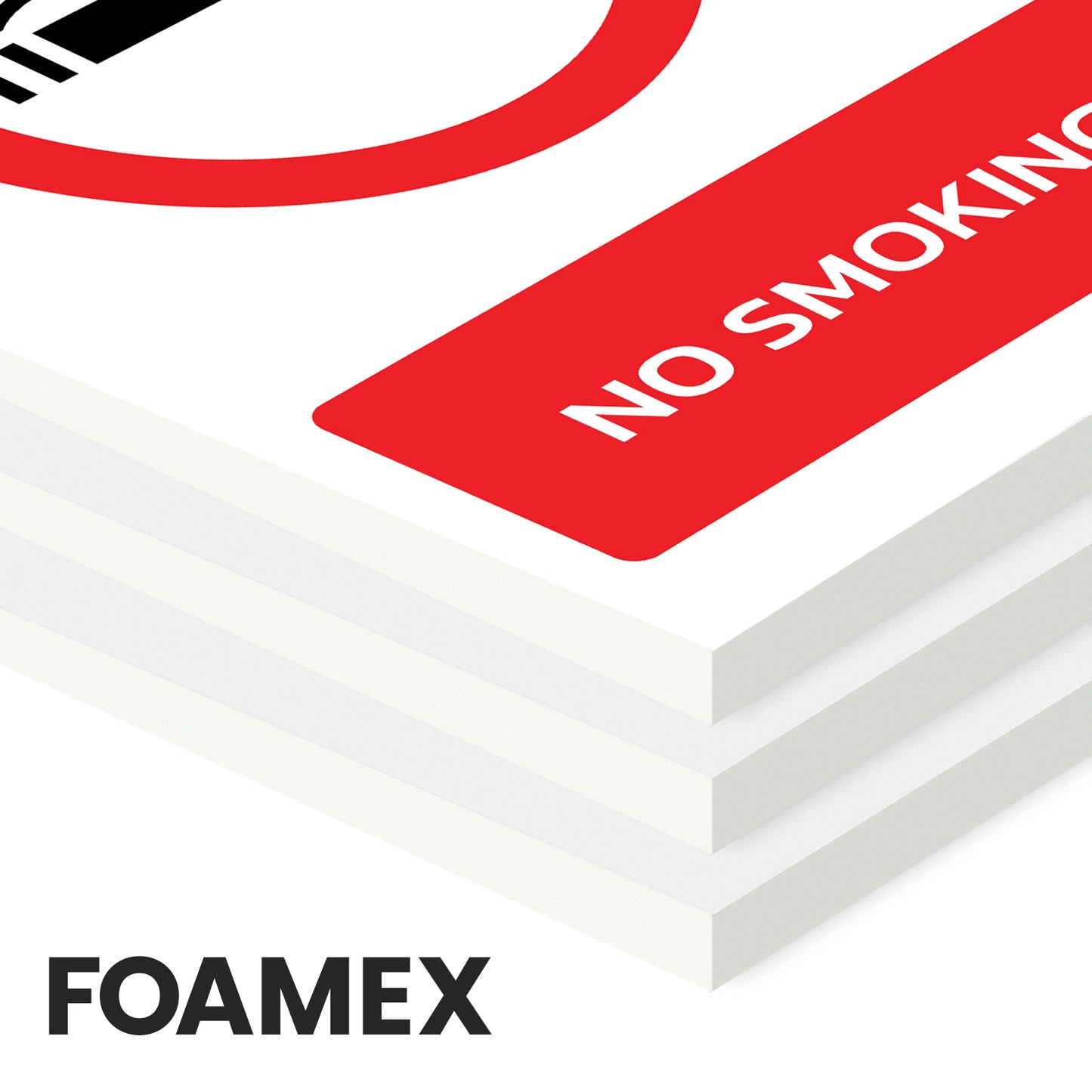 Foamex No Smoking Health And Safety Sign From QuickSigns4U